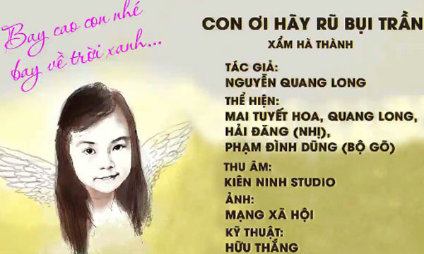 Bé gái 8 tuổi bị bạo hành vào xẩm 'Con ơi hãy rũ bụi trần'