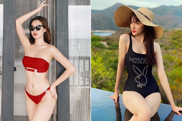 Hoa hậu Đỗ Mỹ Linh, Hương Giang diện bikini khoe vóc dáng 'vạn người mê'