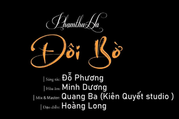 Phạm Thu Hà hát 'Đôi bờ' hướng về phương Nam