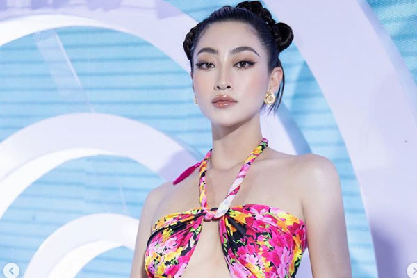 Hoa hậu Lương Thùy Linh vô cùng gợi cảm trong thiết kế cut-out táo bạo