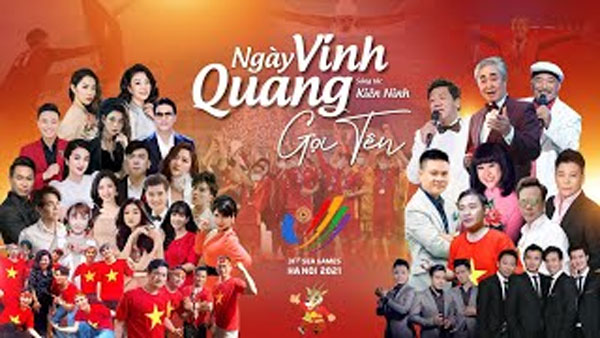 Hơn 50 nghệ sĩ Bắc - Nam cùng hát 'Ngày vinh quang gọi tên' đón chào SEA Games 31