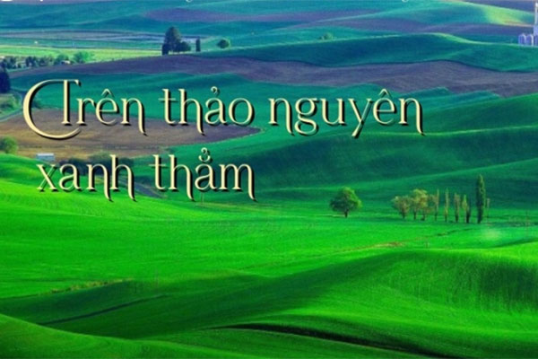 Trên thảo nguyên xanh thẳm