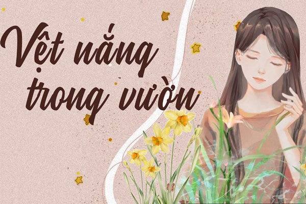 Vệt nắng trong vườn