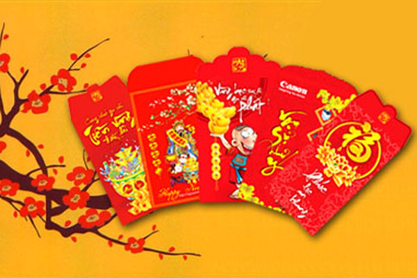 Ý nghĩa những phong bì lì xì đỏ ngày Tết