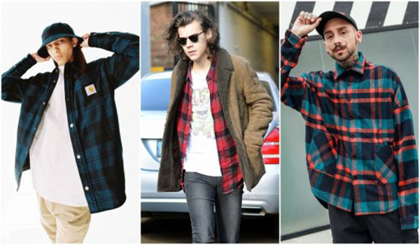 Cách phối đồ với áo flannel đẹp cho nam giới